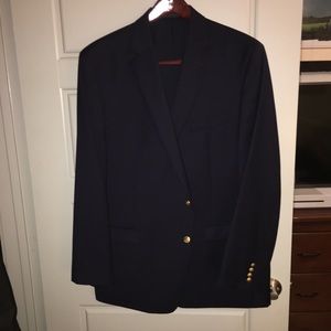 Ralph Lauren Blue Blazer 100% Wool